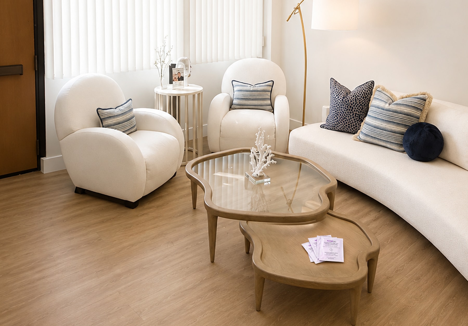 Newport Beach office waiting area